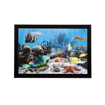 Beautiful Sea Water View Matt Textured UV Art Painting 1