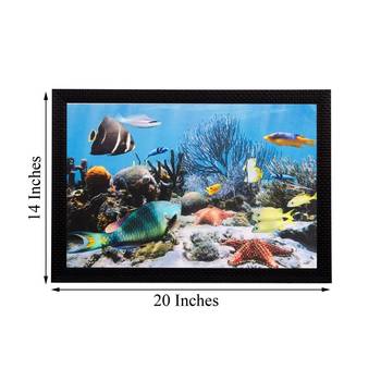 Beautiful Sea Water View Matt Textured UV Art Painting 3