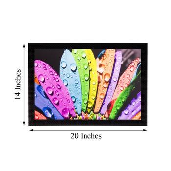 Colorful leaves Matt Textured UV Art Painting 3