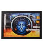 Spritual Buddha Satin Matt Texture UV Art Painting