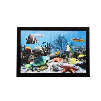 Underwater view Matt Textured UV Art Painting 1