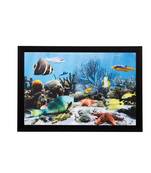 Underwater view Matt Textured UV Art Painting