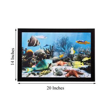 Underwater view Matt Textured UV Art Painting 3