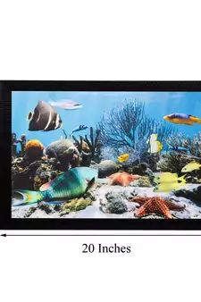 Underwater view Matt Textured UV Art Painting
