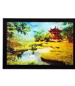 Soothing scenery Matt Textured UV Art Painting