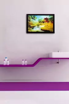 Soothing scenery Matt Textured UV Art Painting
