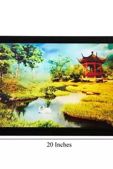 Soothing scenery Matt Textured UV Art Painting