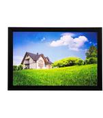 Home and Grass View Matt Textured UV Art Painting