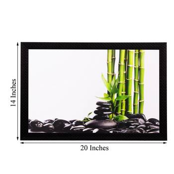 Stone and stem Matt Textured UV Art Painting 3