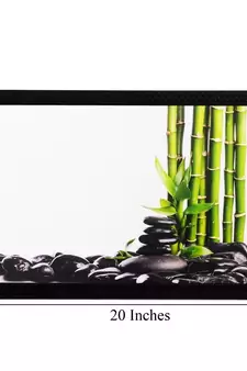 Stone and stem Matt Textured UV Art Painting