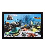 Underwater View Matt Textured UV Art Painting