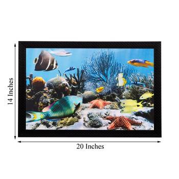 Underwater View Matt Textured UV Art Painting 2
