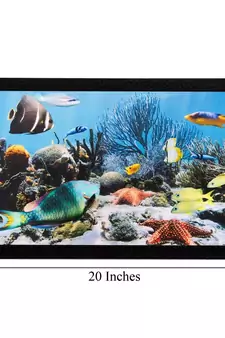Underwater View Matt Textured UV Art Painting