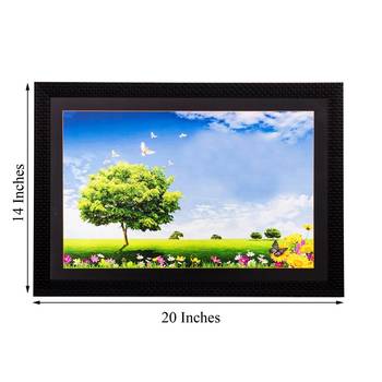 Green scenic view Matt Textured UV Art Painting 3