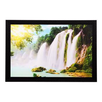 Soothing Waterfall Matt Textured UV Art Painting 1
