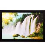 Soothing Waterfall Matt Textured UV Art Painting