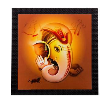 Lord Ganesha Matt Textured UV Art Painting 1