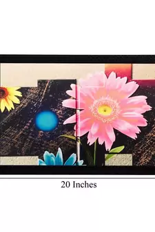 Beautiful flowers Matt Textured UV Art Painting