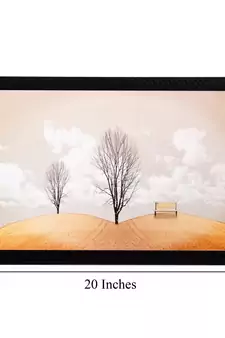 Leafless Tree Matt Textured UV Art Painting