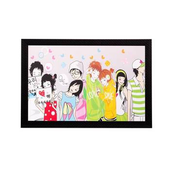 Public Cue Matt Textured UV Art Painting 1