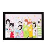 Public Cue Matt Textured UV Art Painting