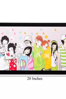Public Cue Matt Textured UV Art Painting