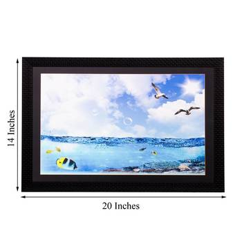 Refreshing Sky Matt Textured UV Art Painting 3