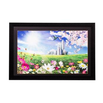 Colorful Flowers Matt Textured UV Art Painting 1