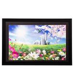 Colorful Flowers Matt Textured UV Art Painting