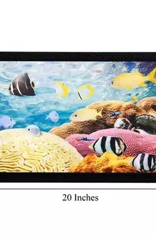 Underwater Sealife View Matt Textured UV Art Painting