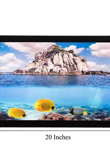 Soothing Water View Matt Textured UV Art Painting