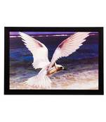 Flying Bird Matt Textured UV Art Painting