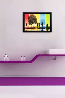 Abstract Still Matt Textured UV Art Painting