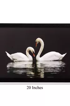 Lovely Ducks Matt Textured UV Art Painting