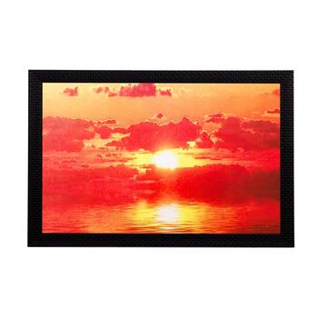 Sunset View Matt Textured UV Art Painting 1