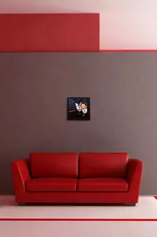 Radha Krishna Matt Textured UV Art Painting