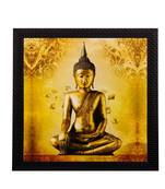 Meditating Buddha Matt Textured UV Art Painting