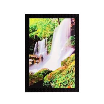 Scenic Waterfall Matt Textured UV Art Painting 1