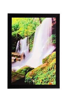 Scenic Waterfall Matt Textured UV Art Painting