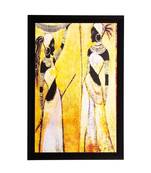 Tribal Girls Matt Textured UV Art Painting