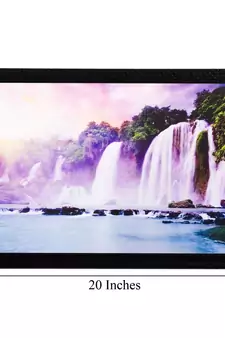 Wonderful Waterfall View Matt Textured UV Art Painting