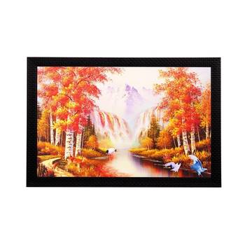 Fall Season View Matt Textured UV Art Painting 1