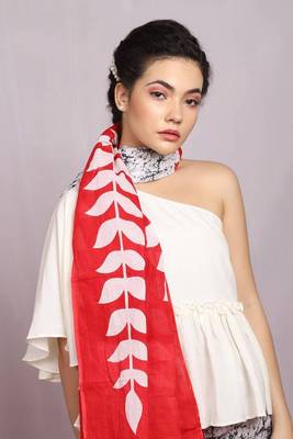 multicolor Floral Ecstasy Cotton Saree with blouse 3
