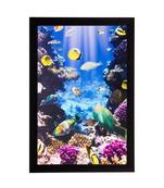 Underwater Sea View Matt Textured UV Art Painting