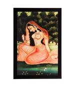 Beautiful Ragini Matt Textured UV Art Painting