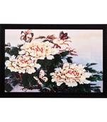 Floral Matt Textured UV Art Painting