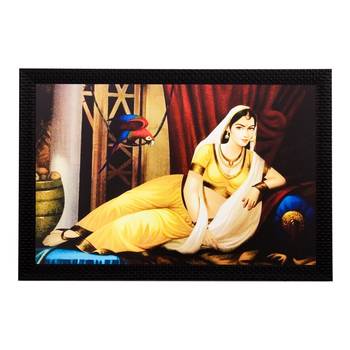 Pretty Woman Matt Textured UV Art Painting 1