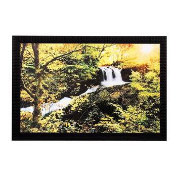 Scenic Green Matt Textured UV Art Painting 1