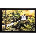 Scenic Green Matt Textured UV Art Painting