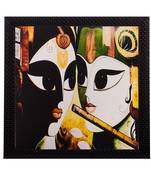 Radha Krishna Matt Textured UV Art Painting